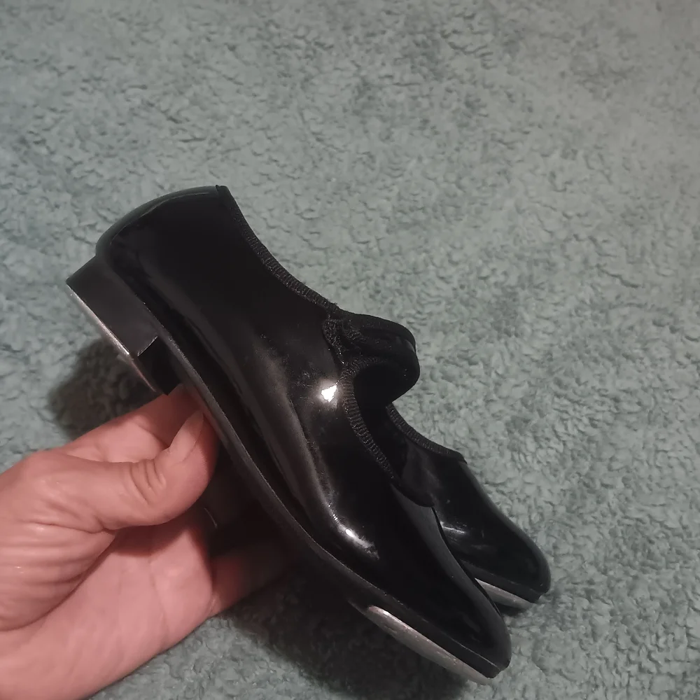 Dance Class 🐛black Girls Tap Shoes 11